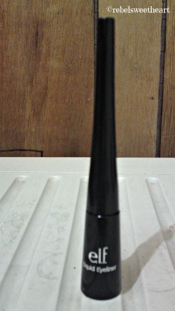 The Rebel Sweetheart. Spotlight elf Liquid Eyeliner.